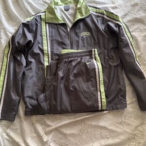 A warm jogging suit brand new.